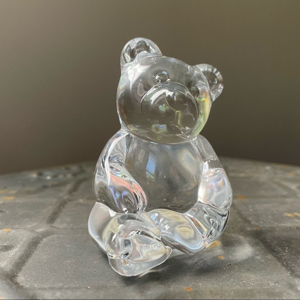 Princess House Crystal Bear
